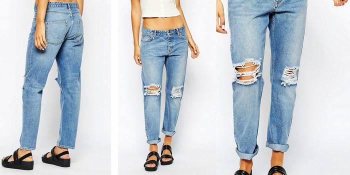 Turn-up no jeans das mulheres