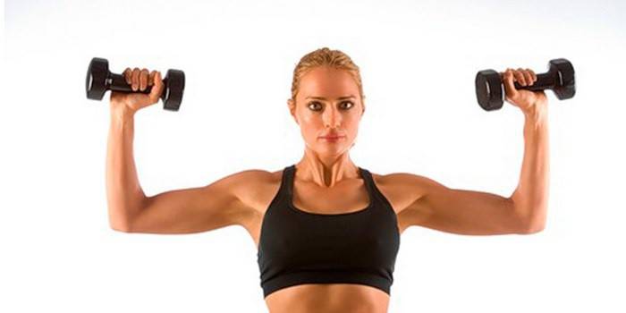 Exercícios com halteres para mulheres