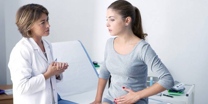 Deterioro de la salud de una mujer debido a clamidia