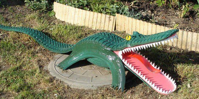 Crocodilo de pneus