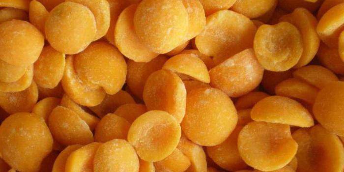 Apricot congelamento para o inverno