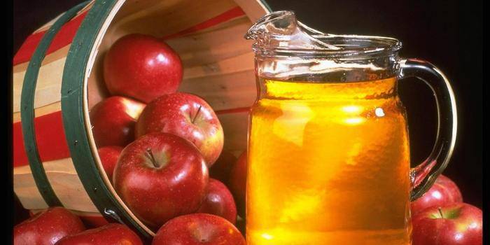 Vinagre de Sidra de Manzana para la Eliminación de Gomas