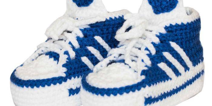 Crochet y botines de punto