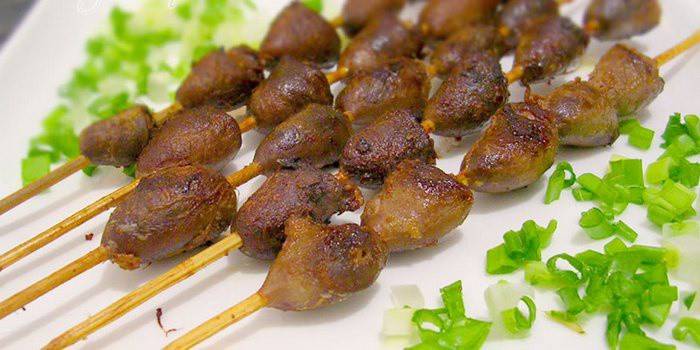 Brochetas De Pollo