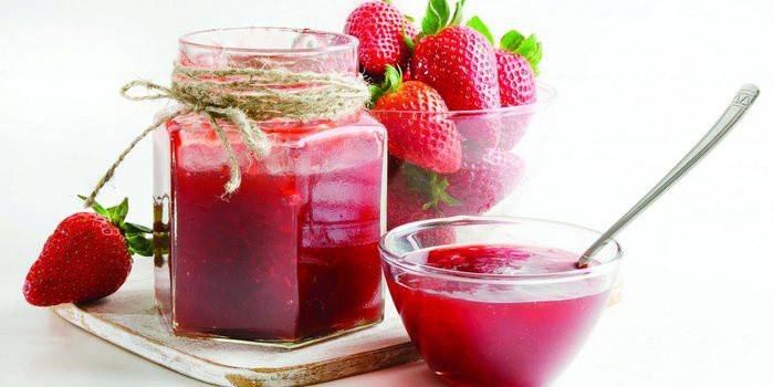 Receta de mermelada de fresa cinco minutos
