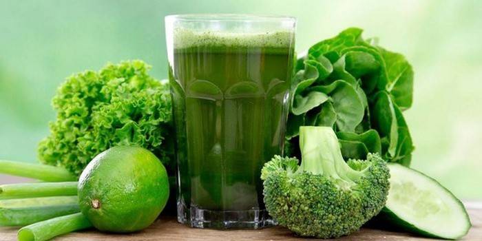 Batido de verduras