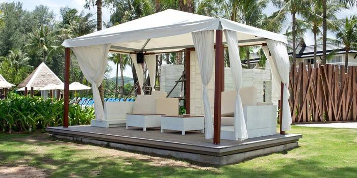 Tienda de campaña para una residencia de verano