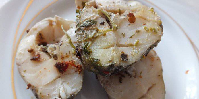 Peixe fumegante