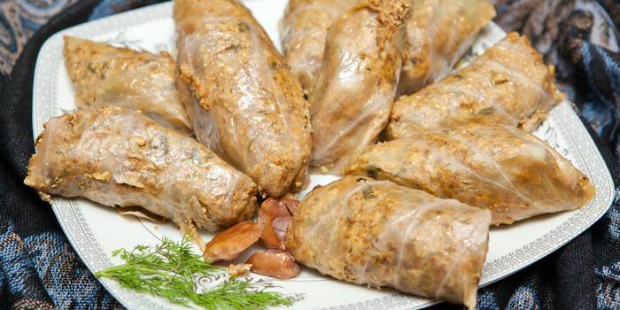 Azerbejdżański przepis Dolma