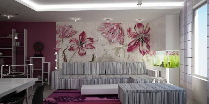 Painel de papel de parede