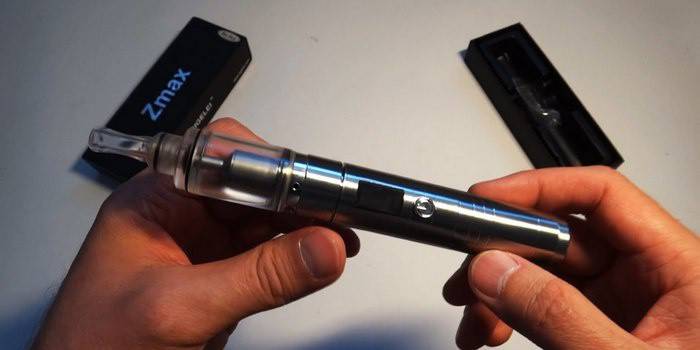 Características del uso de un cigarrillo electrónico.