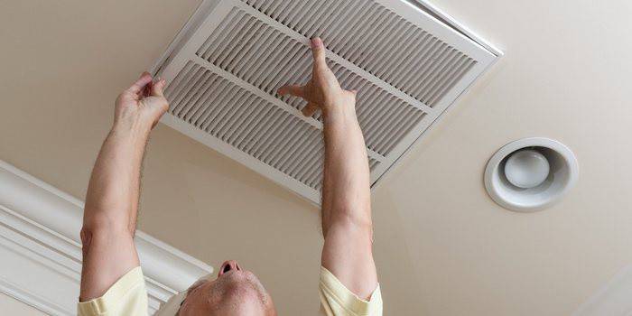 Ventilación para una casa particular.