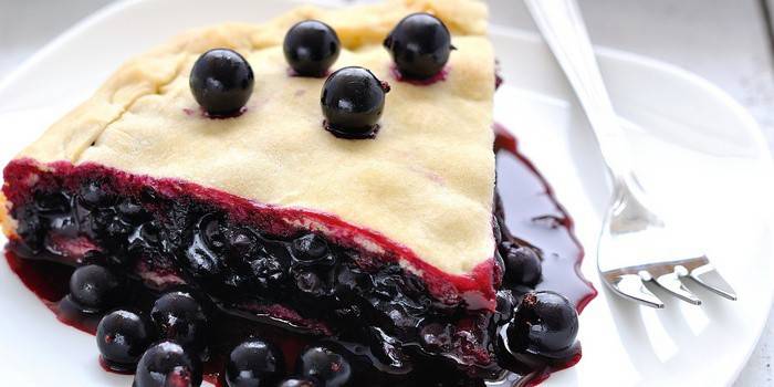 Receta de pastel de grosella negra congelada