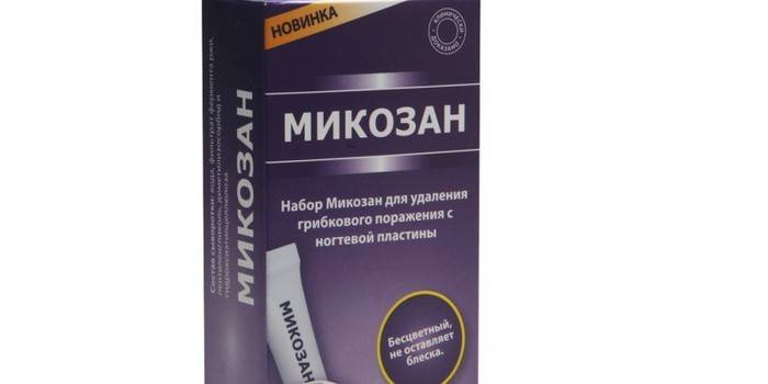 Mykozán z nechtovej plesne