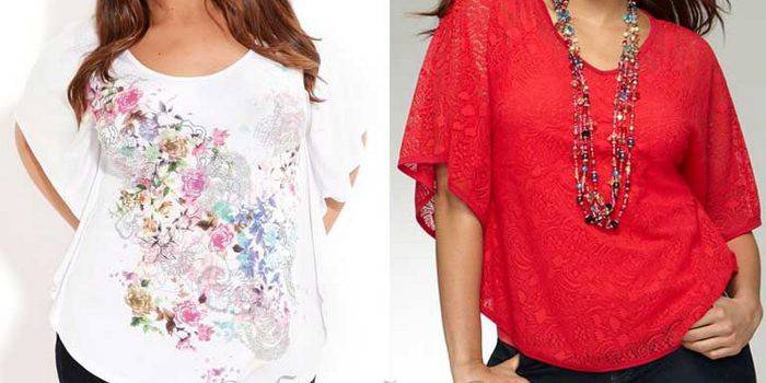 Blusas elegantes para mulheres com excesso de peso