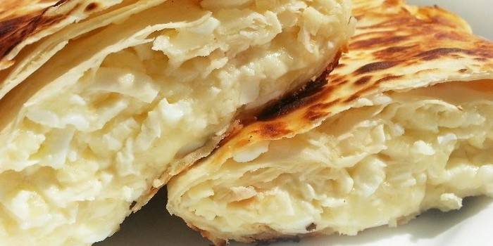 Lavash Khachapuri - una receta rápida