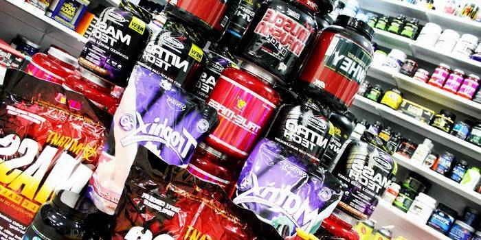 Suplementos de ganancia muscular