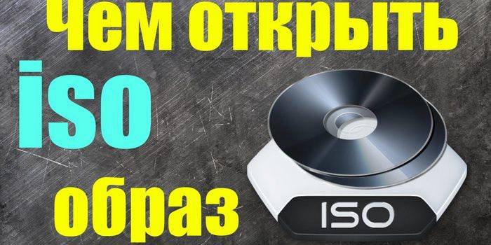 Možnosti otvorenia obrazu ISO
