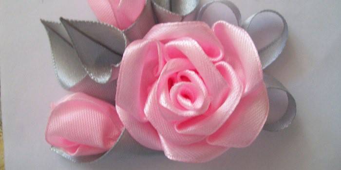 Cinta de raso rosa