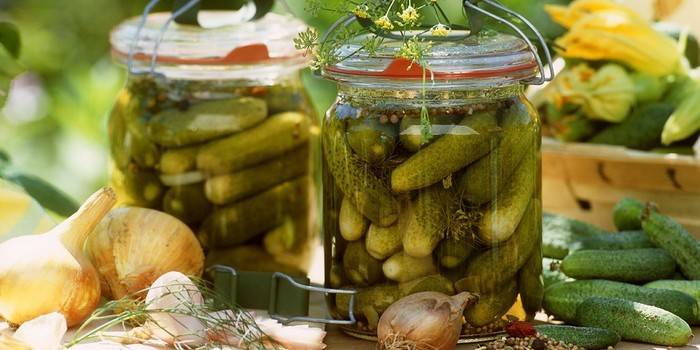 Recept na chutné uhorky na zimu