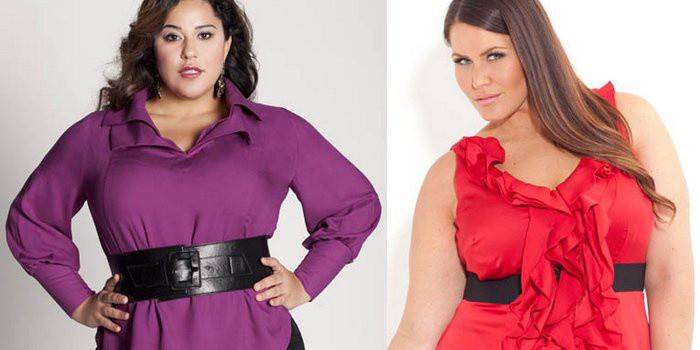 Blusas elegantes enfatizando a figura