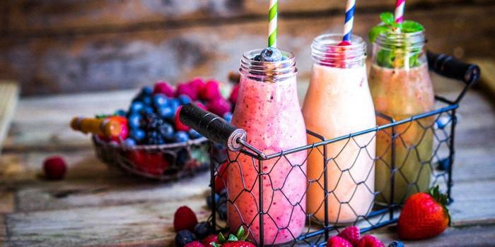 Batido de vitamina saludable