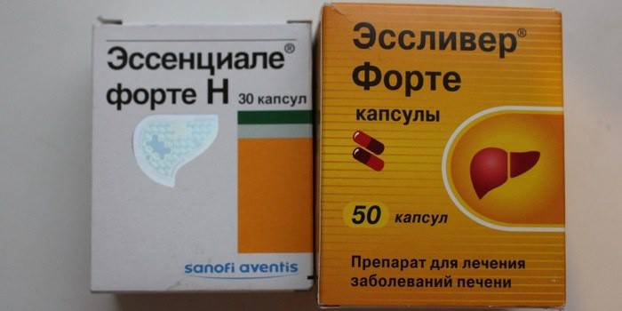 Essliver i Essential Forte do leczenia i odbudowy wątroby