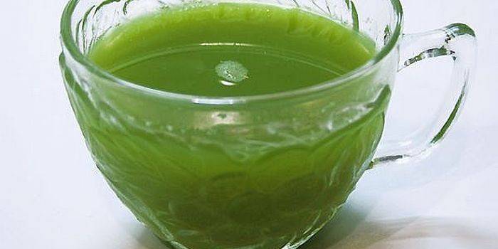 Tônico de suco de pepino