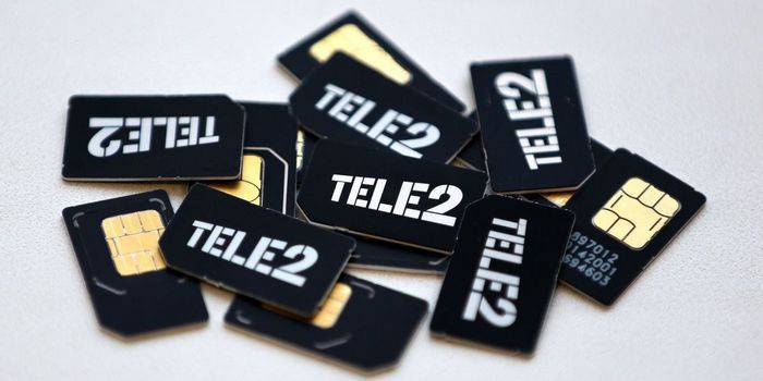 Kilka kart SIM Tele2