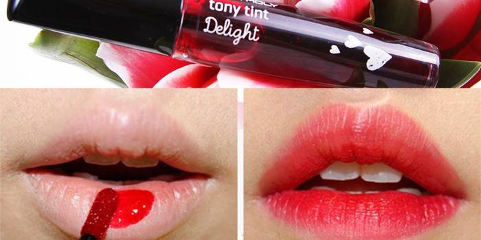 Labios pintados