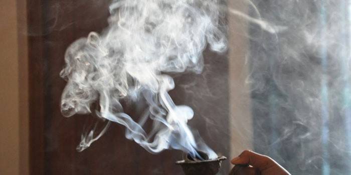 Fumigação da habitação
