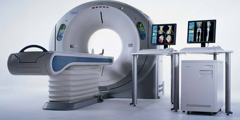 Máquina de tomografia computadorizada
