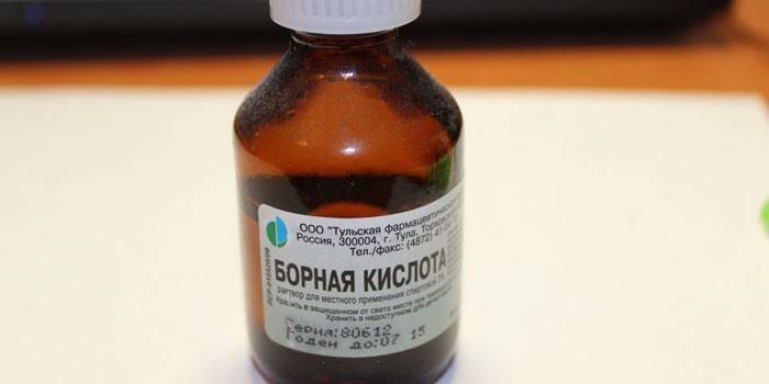 Jar s kyselinou boritou