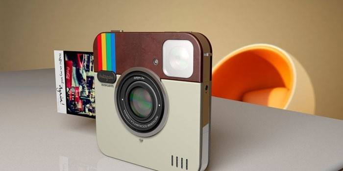 Câmera do logotipo do Instagram