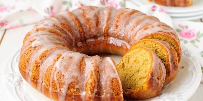 Bolinho de Abóbora com cobertura