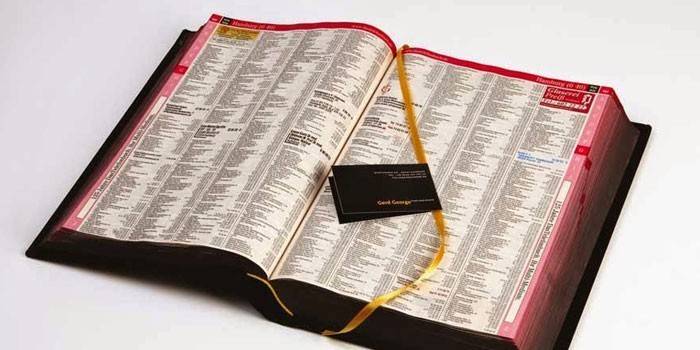 Katalog numerów telefonów