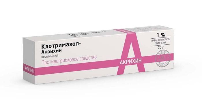 Maść Clotrimazole Akrikhin