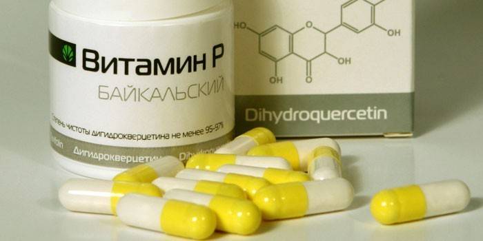Kapsuly vitamínu P