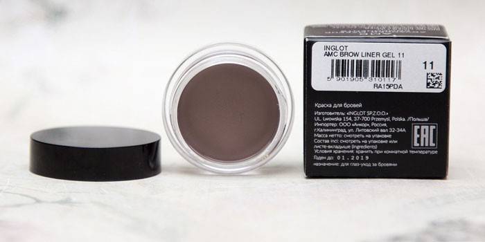 Inglot AMC żel do brwi
