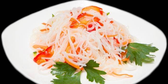 Salada de Fungose ​​Coreana