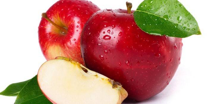 Manzanas rojas