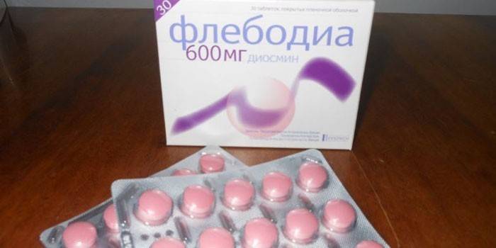 Phlebodia 600 comprimidos por embalagem
