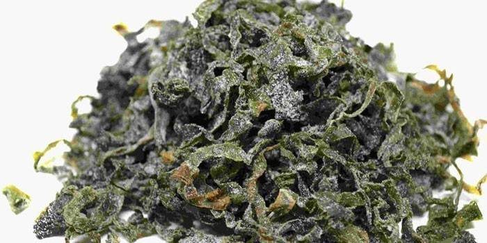 Alga congelada