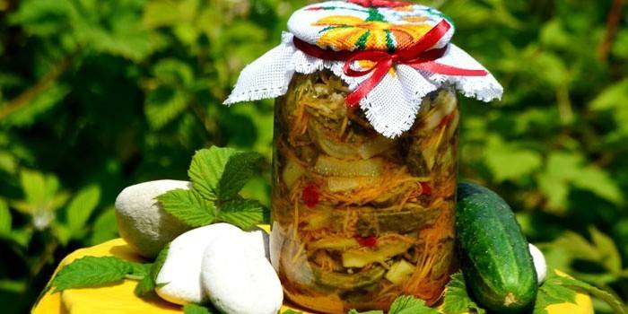 Ensalada de pepino coreano