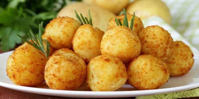 Bolinhas De Queijo De Batata