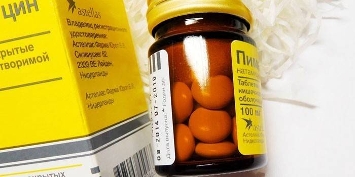 Pimafucin tabletas por paquete