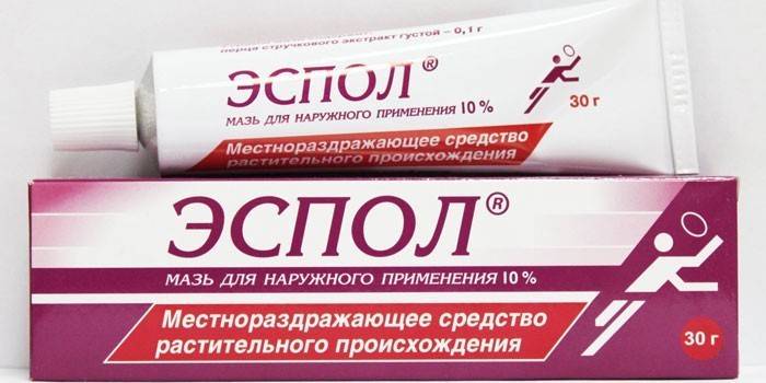 Maść Espol w opakowaniu