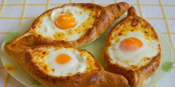 Khachapuri livre de levedura