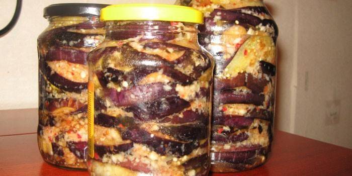 Círculos azuis em molho picante