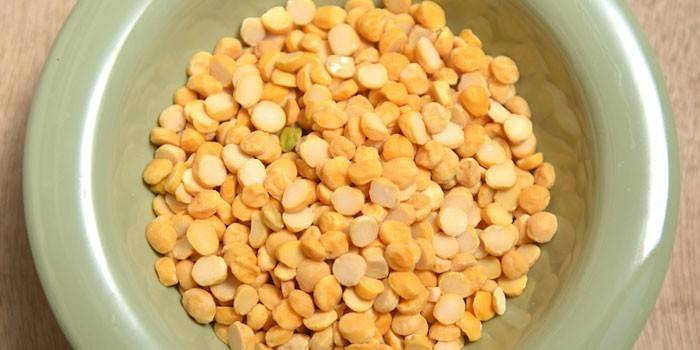 Lentilhas amarelas